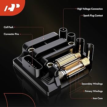 Amazon.com: A-Premium Engine Ignition Coil Pack Compatible